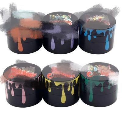 China New Style 420 Hemp Cartoon Herb Metal Herb Zinc Alloy Smoke Dry Creative Wildwood Cookies Smoking Tobacco Herbal Grinder for sale