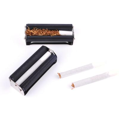 China High Quality Manual 78MM 70mm Portable Plastic Tobacco Hand Cigarette Cigar Cigar Metal Roller Blunt Rolling Machine for sale