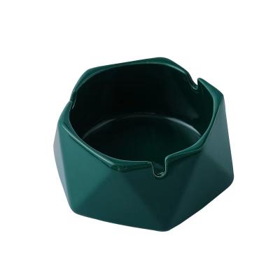 China High Quality Dry Herb Simplicity Ceramic Herb Cigar Tobacco Ash Tray Ash Tray Trays Smoke Weed Ashtray for sale