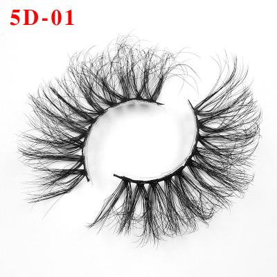 China 5d fiber eyelashes real 25mm luxury handmade false eyelashes wholesale crisscross eyelashes 100% fiber eyelashes for sale