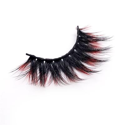 China Wholesale Custom Natural Colored 3d Mink Crisscross Lashes Soft Mink Fur Lashes With Lashes Cases for sale