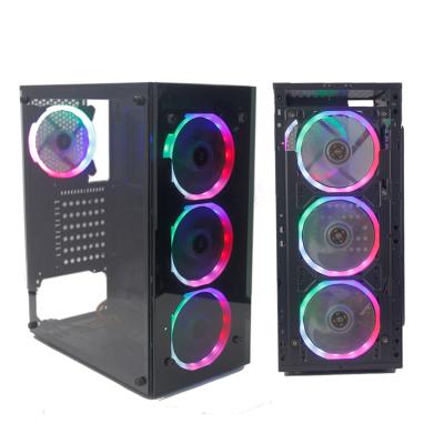 China AcX-00 Mid Tower Itx Gabinet ATX OEM ODM PC Case PC Cabinet Mini Computer Case High Quality Gamer Computer Gaming Case Desk for sale