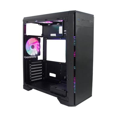 Chine With Side Panel Window Computer Case OME Gaming Case OME Plastic CE AUDIO High Quality Cases M-ATX Mimi IXT Empered Mid Tower Desktop PC Case à vendre