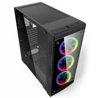 Chine High Quality Desktop 210-4 OEM Interesting Full PC Tower Case Gaming Computer Desk Case à vendre