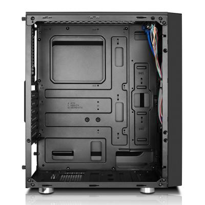 China Desktop OEM Customized M-ATX Case Aluminum Gaming Computer Case for sale