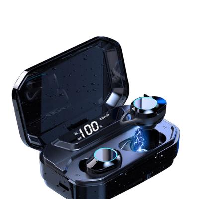 China In-ear Ipx7 Waterproof Earbuds 3300mah Sports Headphones Charging Headphone Earphone Surround Wireless Music for sale