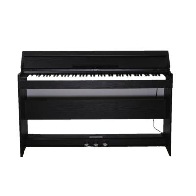 China 88-Key Digital Hammer Action Keyboard Black Digital Piano Made in China for sale