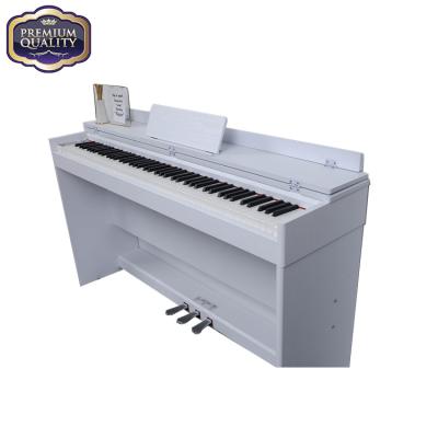 China Wholesale 88 Hammer Style Master Digital Action Keyboard White Piano for sale