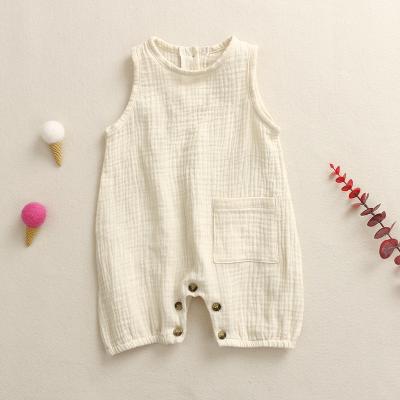 China Wholesale Breathable One-Piece Custom Soft Baby Fashion Overalls Summer Muslim Overalls Girl for sale