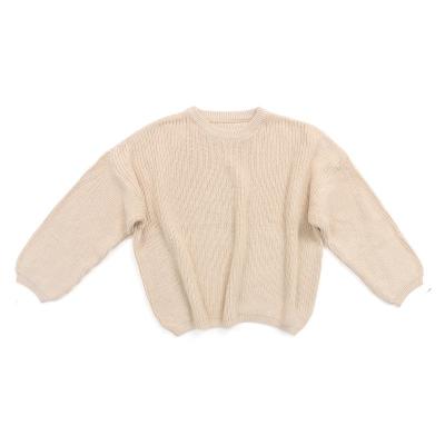 China Plus Size Winter Cotton Hot Selling Casual Anti Technics 100% Knitted Sweater For Baby for sale