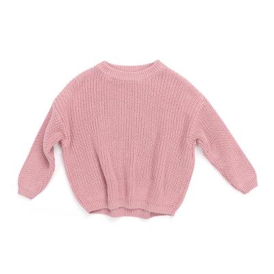 China Plus Size Knitted Baby Cardigan Winter Casual Kids Knitted Jumper Sweater NewBorn Baby Girls Pink for sale