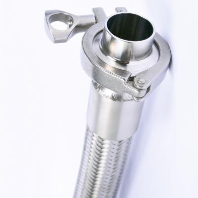 China High Quality 304/316L Stainless Steel Mandrel Quick Fit Sanitary Flange Common Hexagon for sale