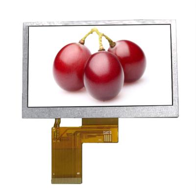 China 4.3 Inch Flexible LCD Display 480x272 Pixel 40 Pin TFT LCD Display ST043A for sale