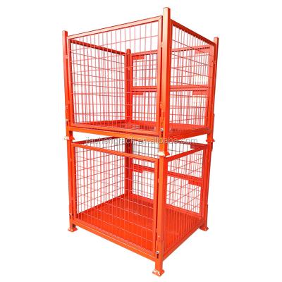 China China Qualified Pallet Wire Mesh Stackable And Foldable Trash Can 1500kg for sale