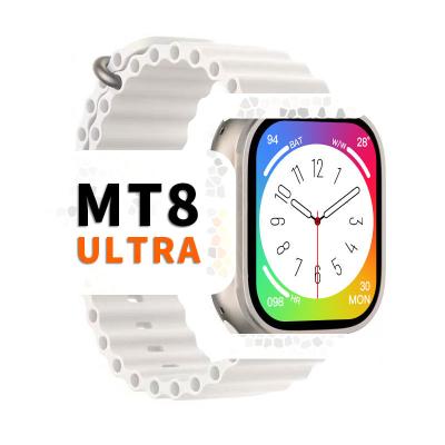 China Best Touch Screen Watch with Message Booster Wireless Charger Sport Watches 2023 Suppliers MT8 Ultra Smart Watches for sale