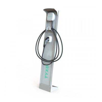 China Loader Point Steel Single Pedestal For Rack Station Charging Installation for sale