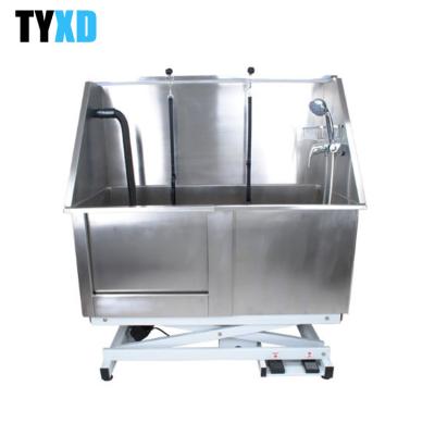 China Sustainable 304 Stainless Steel Dog Grooming Wash Tubs for sale