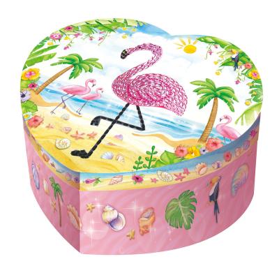 China Wholesale High Quality Wind Crank Paper Music Box As Kids Birthday Gift for sale