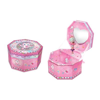 China Premium Paper Storage Cute Cartoon Design Music Box for Girls Birthday Gifts for sale