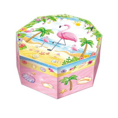 China Economical Custom Jewelry Box Paper Logo Design Animal Design Gifts Musical Box for Kids for sale