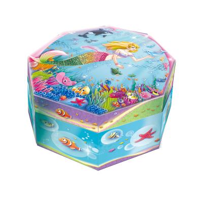 China Guaranteed Quality Paper Keepsake Paper Gift Customized Musical Box For Kids for sale