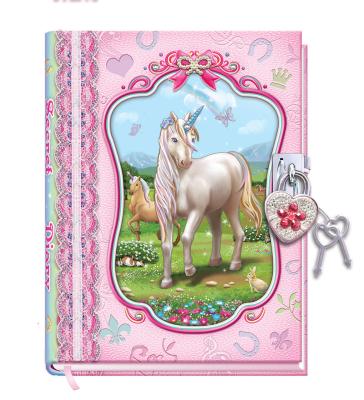 China Wholesale Education Reliable Quality Diary Hardcover Book Diary Journal Notebook For Girl With Lock for sale