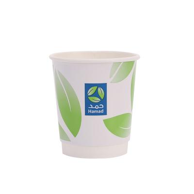 China Disposable Handle Safety Convenience Guaranteed Quality Unique White Hot Degradable Paper Cup for sale