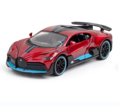 China Hot selling simulation model Jimei design supercar alloy vehicle model kids toys new 1 by 32 diecast model car with light and sound for sale