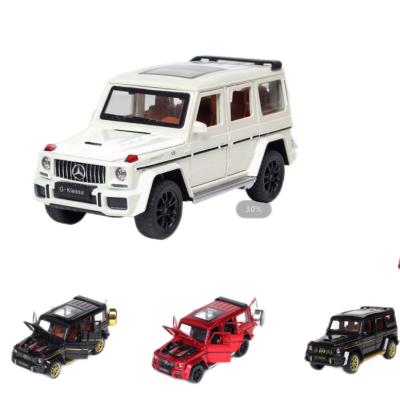 China Wholesale 18 Electric Diecast Vehicle Model Wheels Movable Jimei Alloy Metal Car Model 1 Simulation Model Six Openable Door Model Cars With Light for sale