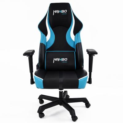 China Luxury Wholesale Ergonomic Gaming Chair PU Cooling Leather Gaming Chair for sale