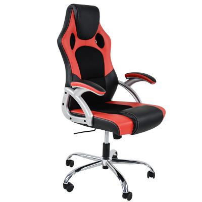 China Cooling New Design Fixed Armrest Computer Chairs Racing Swivel Gaming Chairs for sale