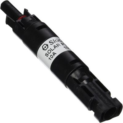 China 10A Male and Female Connector Waterproof in-Line Fuse Holder, 10A, Black D1018 for sale