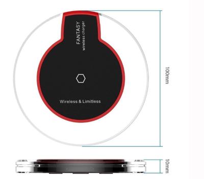 China With Ultrathin Crystal Lamp Qi Wireless Charging The New 5W K9 Universal Wireless Charger Pad The iPhone Samsung for sale