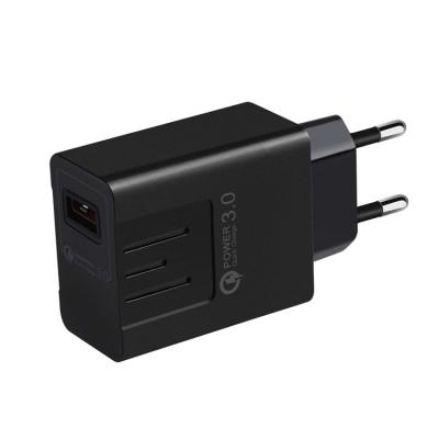 China Conventional multi-function charger EU charger 5V/9V/12V fast travel charger smart wall charger qc3.0 USA for sale