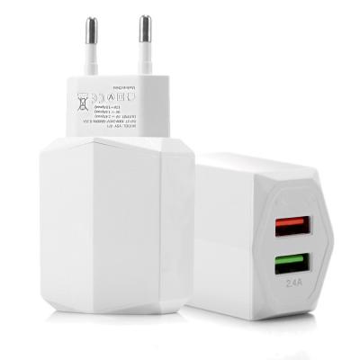 China Conventional Multi-Function Dual Port Fast Single Travel Eu Charger Wall Charger Fast Charger qc3.0 USB Charger for sale