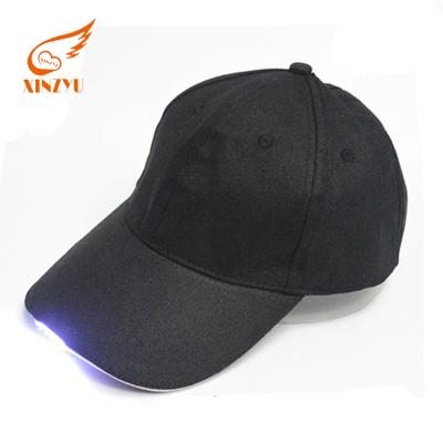 China breathable & Waterproof High Quality Infrared Led Light Caps Baseball Vacuum Bump Cap With Led Lights for sale