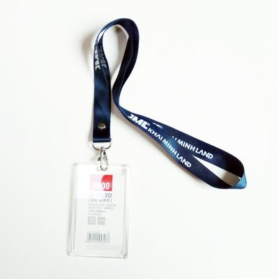 China Health Care Institute No Minimum Order Custom Printed Lanyard, Cheapest Lanyard With ID Holder And Card, Completely Customize Your Own Key Lanyard for sale