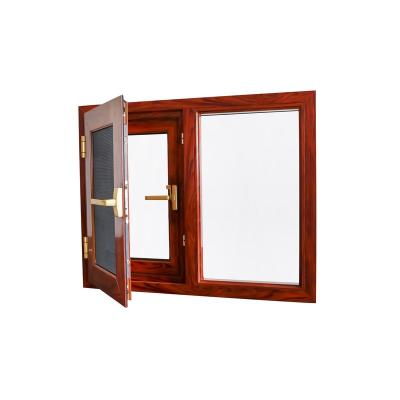 China Folding Screen Arch Custom Design Aluminum Casement Insulated Window Door Storm Casement Windows for sale