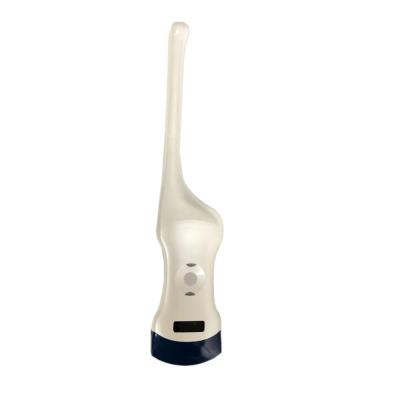 China 128 unit ipad use wireless ultrasound convex vaginal probe 156mm*60mm*24mm for sale