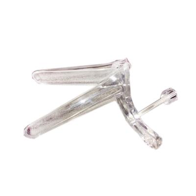 China Gynecological Examination Screw Sterile Plastic Fastening Type Vaginal Speculum for sale