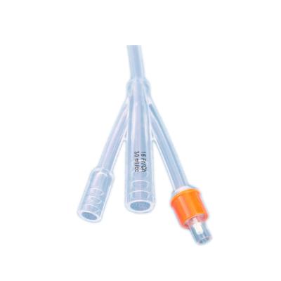 China 2019 Clinic Disposable Latex Silicone / Latex Foley Free Catheter for sale