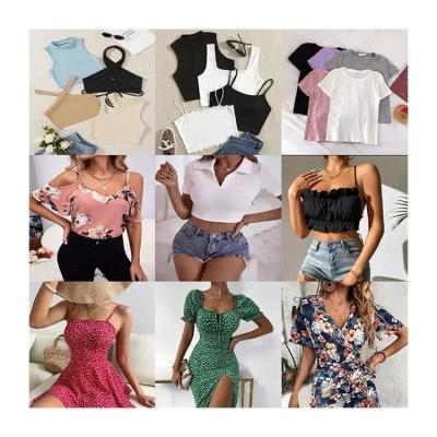 China Fashionable Used Clothing Used Cloth Wholesale Bulks Brand New Bales Clothes Stock Apparel Casual Dresses for sale