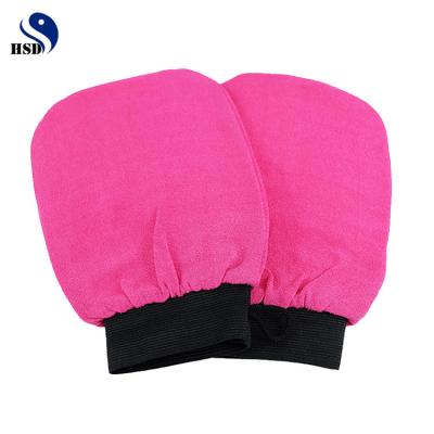 China EXFOLIATE Premium OEM/ODM Private Label Glove Bath Squishy Glove Wholesale Exfoliating Gloves for sale