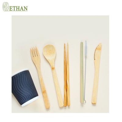 China Convenient Kitchen Knife Eco - Friendly Bamboo Disposable Food Cutlery Cutlery for sale