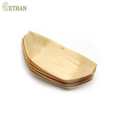 China Sustainable Biodegradable Japanese Sushi Boat 80Cm Container Packing Tray for sale