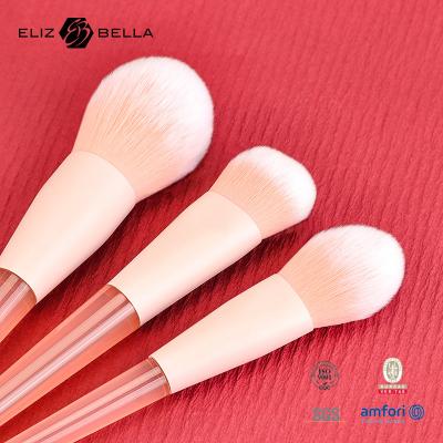 China 10pcs Professional China OEM Cosmetic Brush Set Factory, Plastic Handle Makeup Brush Set Wholesale Price for sale