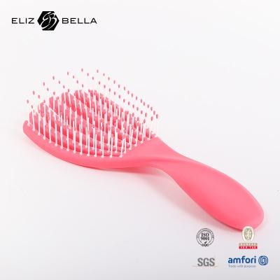 China Colorful Heat Transfer Hair Brushes And Combs Sublimation Plastic Scalp Massage Hair Brush for sale