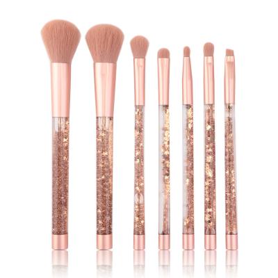 China Equipo suave de Microcrystal 7PCS EVA Box Makeup Brushes Travel en venta