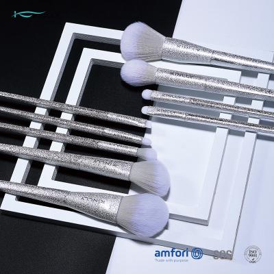 China 9pcs que platea el bolso lleno de Kit With Brushes With Brush del maquillaje 3D en venta