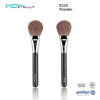 China Copper Ferrule Goat Hair Blush Cream Foundation Brush for sale